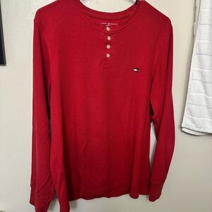 Tommy Hilfiger Red Sleepwear Top